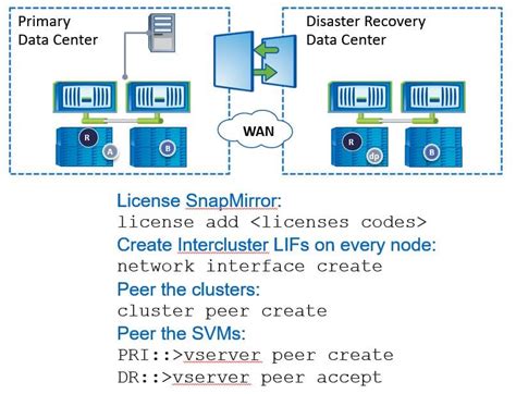 netapp snap mirror configuration.